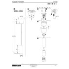 Pendant 1xE27 függesztett lámpa nikkel Sylvania