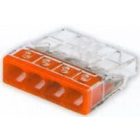 WAGO vezeték összekötő 4-es nem oldható