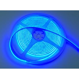 11W COB kék színű IP65 480LED/m 12V LED szalag Conlight