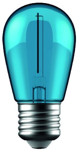 1W kék E27 LED filament fényforrás Avide