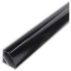 Fekete búrás sarok alu profil Avide