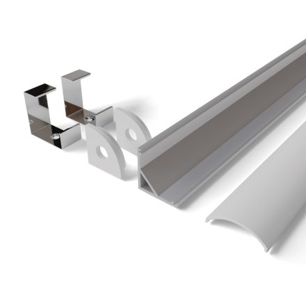 Opál búrás sarok alu profil Avide