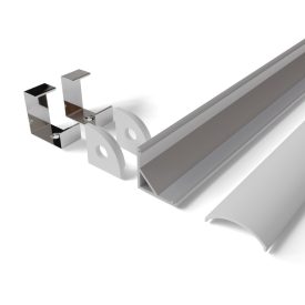 Opál búrás sarok alu profil Avide