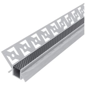   Gipszkarton belső sarokba süllyeszthető fekete méhsejt búrás alu profil Avide