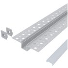 Gipszkartonba süllyeszthető opál búrás alu profil Avide