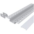 Gipszkartonba süllyeszthető opál búrás alu profil Avide