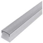 Falon kívüli áttetsző búrás "U" alu profil Avide