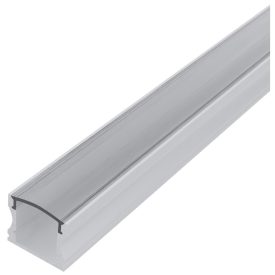   Falon kívüli áttetsző búrás "U" alu profil Avide