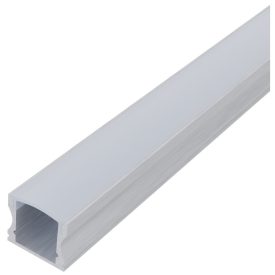 Falon kívüli opál búrás "U" alu profil Avide