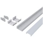 Falon kívüli opál búrás "U" alu profil Avide