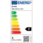 2,5W 3000K E14 LED fényforrás Avide