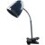Asztali lámpa csíptethető fekete E27 Avide