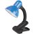 Asztali lámpa csíptethető kék Avide