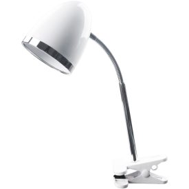 Asztali lámpa csíptethető fehér E27 Avide