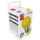 1W sárga E27 LED fényforrás Avide