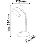 Asztali lámpa simple fehér Avide