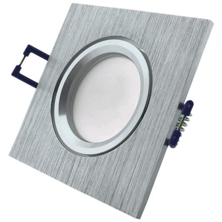 GU10 keret szögletes alu Avide