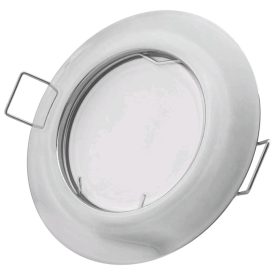 GU10 keret kerek domború króm Avide