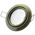 GU10 keret kerek domború dönthető réz Avide