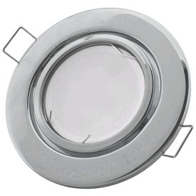 GU10 keret normál forgatható króm Avide