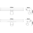 5W CCT LED monitor lámpa USB Avide