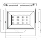 150W 4000K IP44 LED reflektor Avide