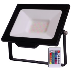 30W RGB IP65 LED reflektor IR távirányítóval Avide