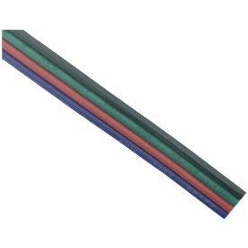   RGB 4-eres vezeték 4x0.3mm² RGB LED szalag szereléshez Avide