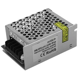 35W 12V IP20 fémházas LED tápegység Avide
