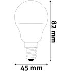 6,5W 4000K E14 LED fényforrás Avide