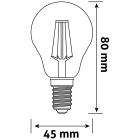 5,9W 4000K E14 dimmelhető LED fényforrás Avide