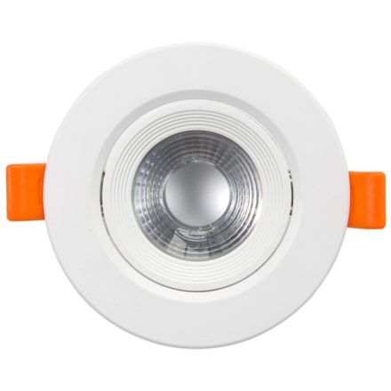 7W 3000K IP20 38° LED beépíthető spot kerek Avide