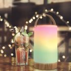 LED hordozható asztali lámpa RGB Avide