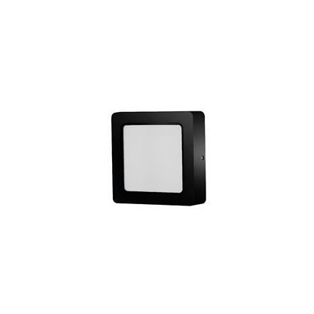 24W CCT IP44/IP20 szögletes fekete LED panel Avide