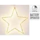 Karácsonyi Világító Csillag 500X5X500mm Koopman