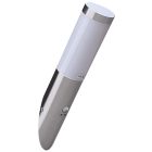 Boca 1xE27 PIR IP44 szatén nikkel kültéri fali lámpa Avide