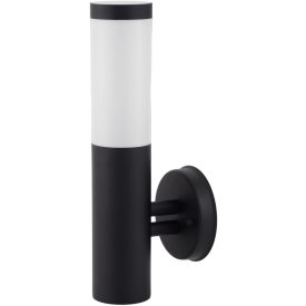 Boca 1XE27 IP44 fekete kültéri fali lámpa Avide