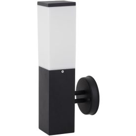 Panama 1xE27 IP44 fekete kültéri fali lámpa Avide