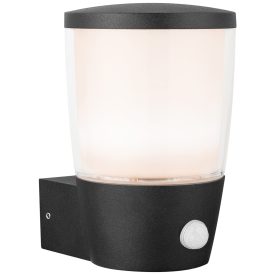   1xE27 IP54 kültéri fali lámpa Berlin mozgásérzékelővel Avide