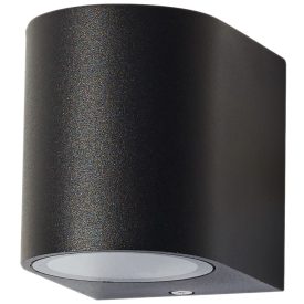 Alega 1XGU10 IP44 fekete kültéri fali lámpa Avide