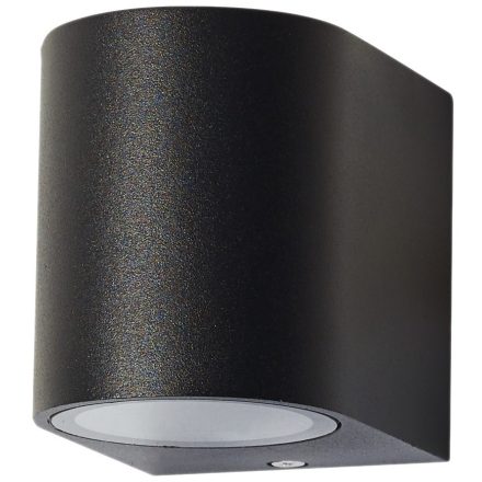 Alega 1XGU10 IP44 fekete kültéri fali lámpa Avide