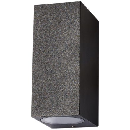 2xGU10 IP44 kültéri fali lámpa Vatia fekete Avide