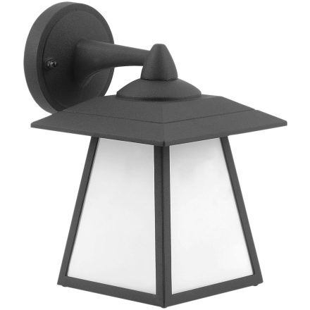 1xE27 IP44 kültéri fali lámpa Navarre fekete Avide