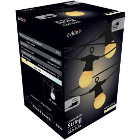 5M meleg fehér kültéri füzér sorolható Avide