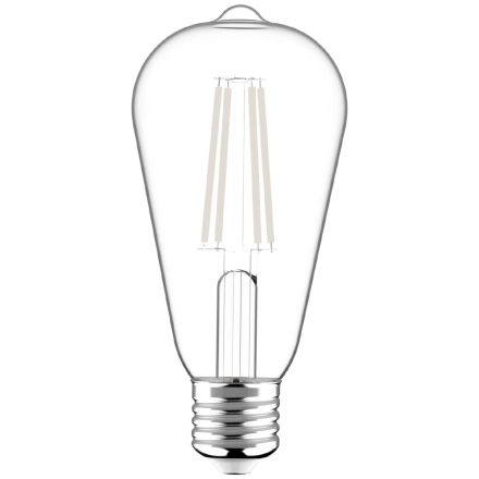 8,5W 2700K E27 filament LED fényforrás Avide