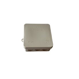 Kötődoboz 100x100x37mm szürke IP54 Avide