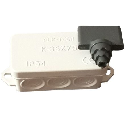 Kötődoboz 36x75mm szürke IP54 Avide