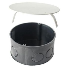 Kötődoboz tetővel 80mm Avide