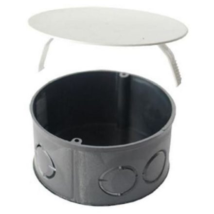 Kötődoboz tetővel 80mm Avide