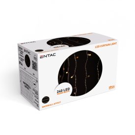   Karácsonyi függöny WW vízesés effektussal IP44 1x2m Entac